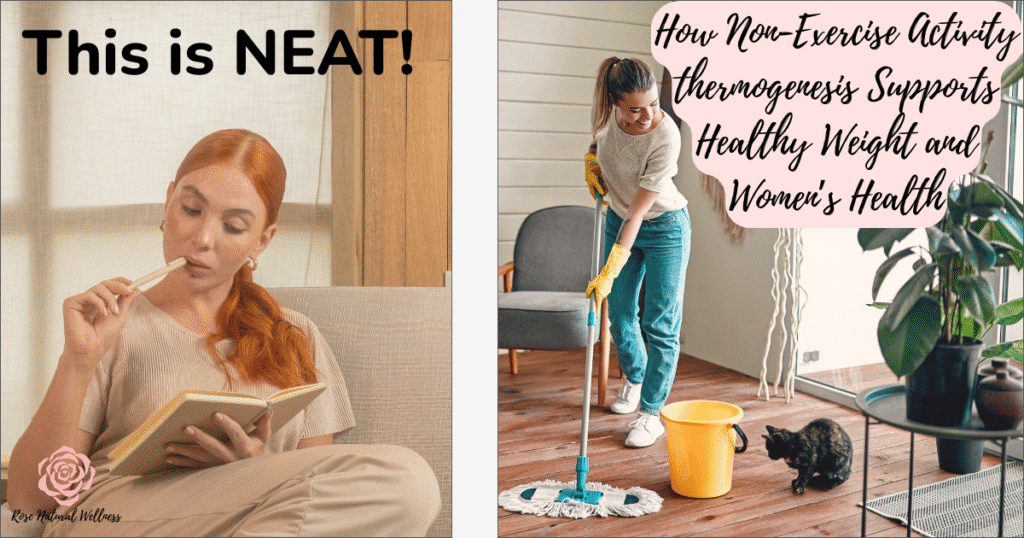 This is NEAT! - How Non-Exercise Activity Thermogenesis Supports Healthy Weight & Women's Health - rose natural wellness, featured health and wellness article, women's health, women's nutrition